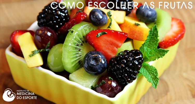 Como escolher as frutas